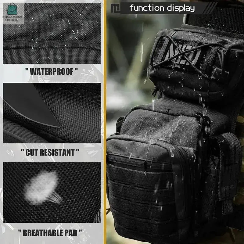 Leg Bag Durable Nylon Utility Tool Belt Pack Pouch Adjustable MilitaryPleasant Product
