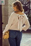 Lia Knot Back Sweater-1