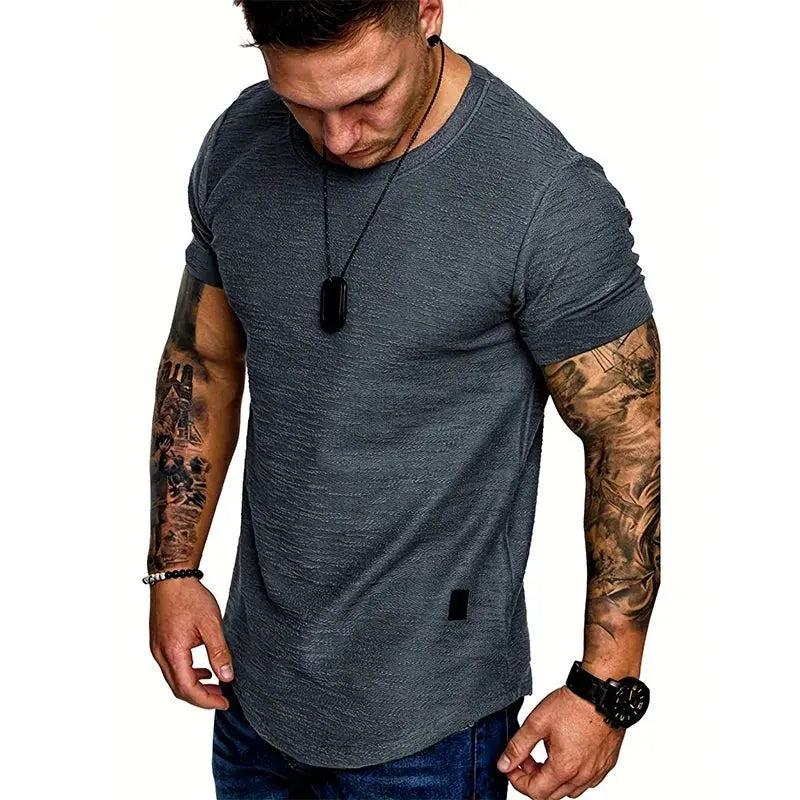 Lightweight T-shirt Short Sleeve for Men's Pleasant Product Express Inc