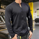 Long Sleeve Men's Fashion Jogging Casual Training ClothesPleasant Product