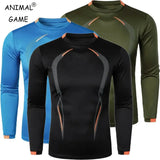 Long Sleeve Quick Dry Sports Fitness Outdoor Men T Shirt