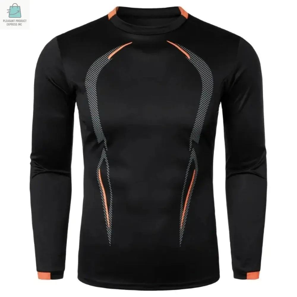 Long Sleeve Quick Dry Sports Fitness Outdoor Men T Shirt