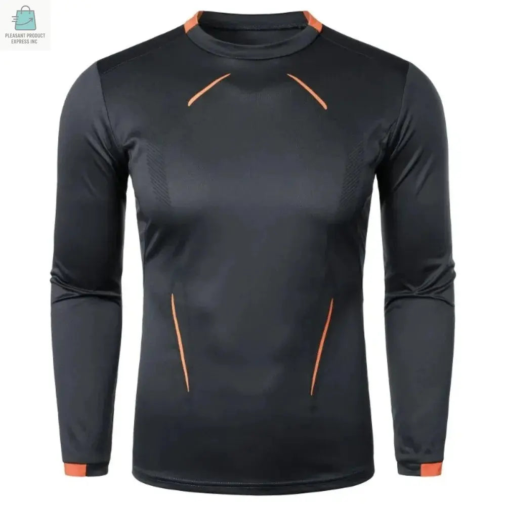 Long Sleeve Quick Dry Sports Fitness Outdoor Men T Shirt