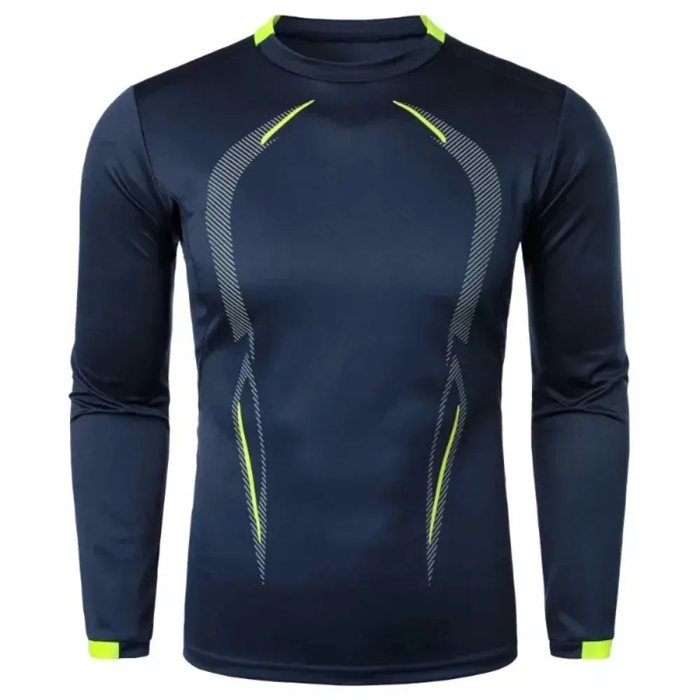 Long Sleeve Quick Dry Sports Fitness Outdoor Men T Shirt