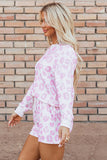 Malani Leopard Pullover and Shorts Set-2