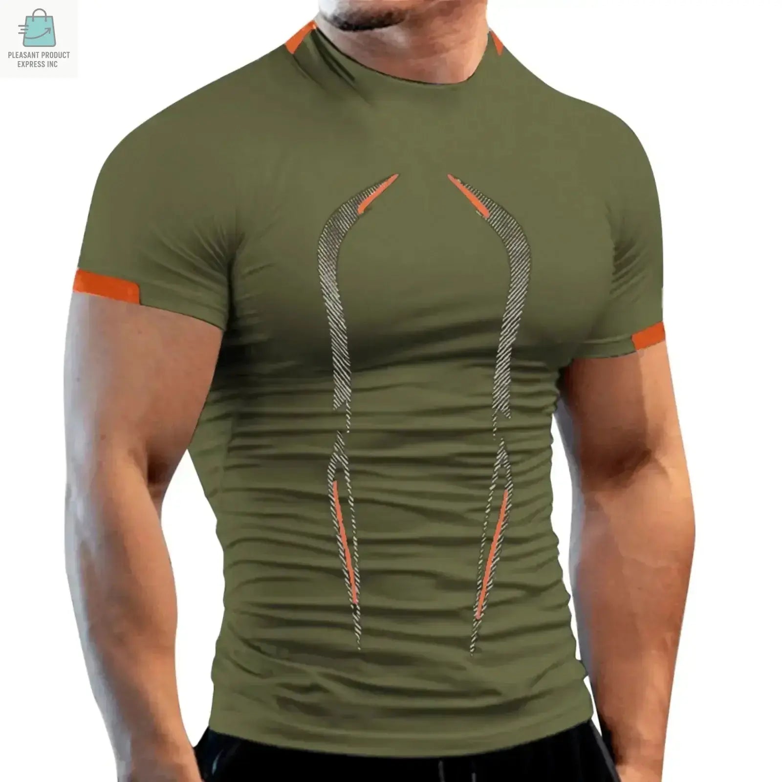Men's Gym Breathable T-ShirtPleasant Product