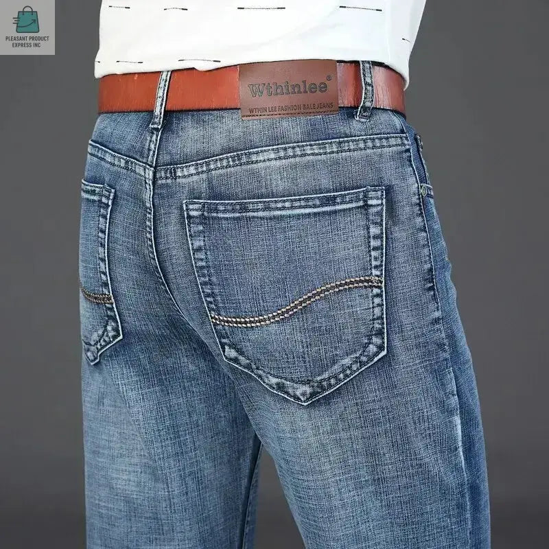 Men's Jeans Casual Straight Stretch FashionPleasant Product