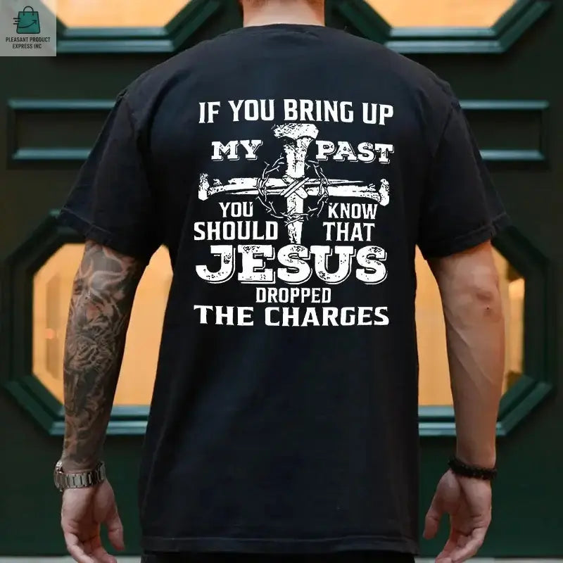 Men's Printing T-Shirt Fashion Graphic Tops for ChristianPleasant Product