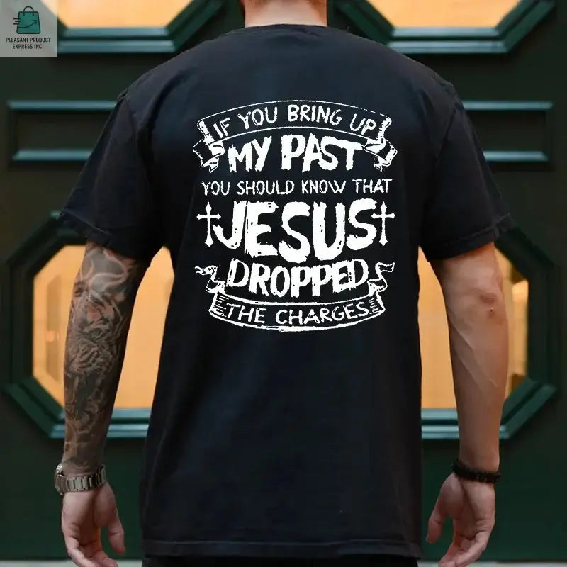 Men's Printing T-Shirt Fashion Graphic Tops for ChristianPleasant Product