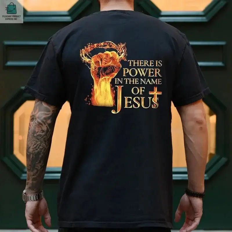 Men's Printing T-Shirt Fashion Graphic Tops for ChristianPleasant Product