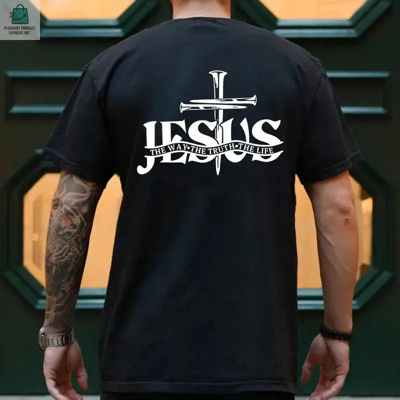 Men's Printing T-Shirt Fashion Graphic Tops for ChristianPleasant Product