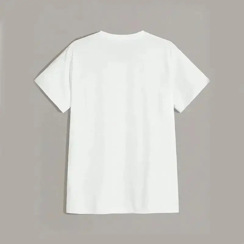 Men's Summer British Printed Casual Loose T-shirtPleasant Product