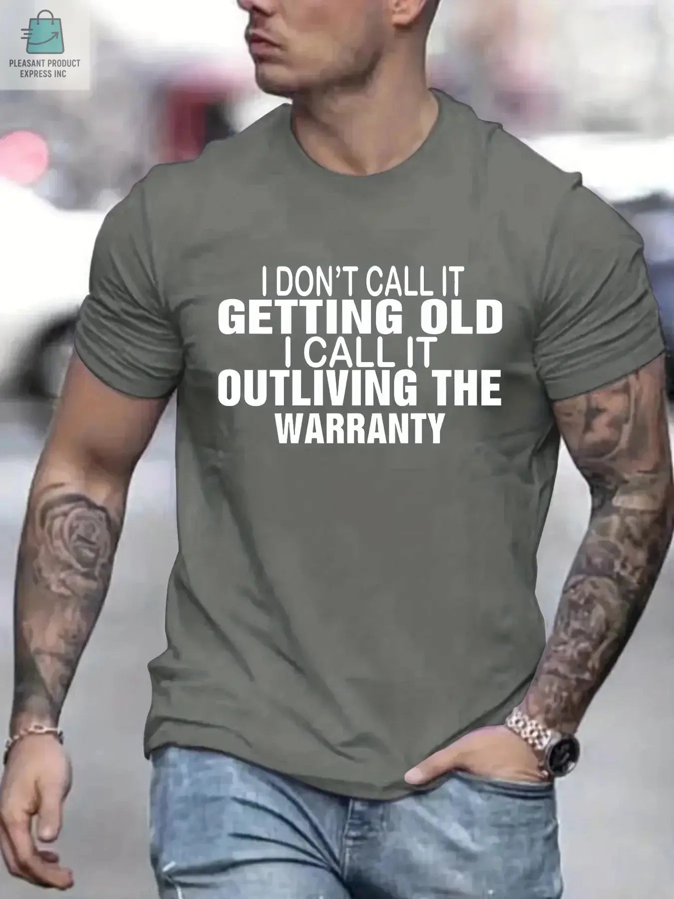 Men's T-Shirt The WarrantyPleasant Product