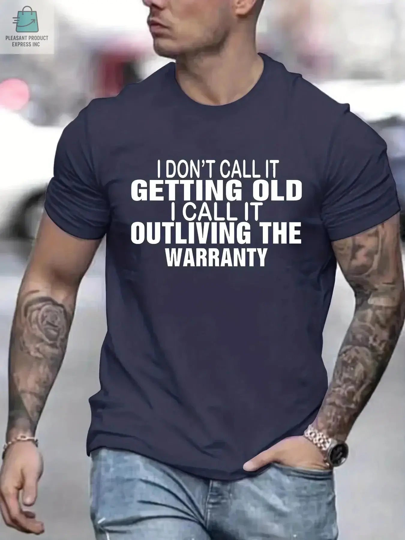 Men's T-Shirt The WarrantyPleasant Product
