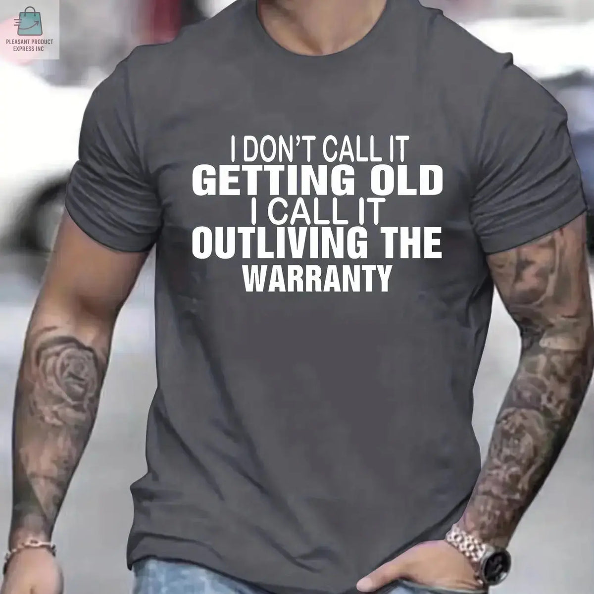 Men's T-Shirt The WarrantyPleasant Product