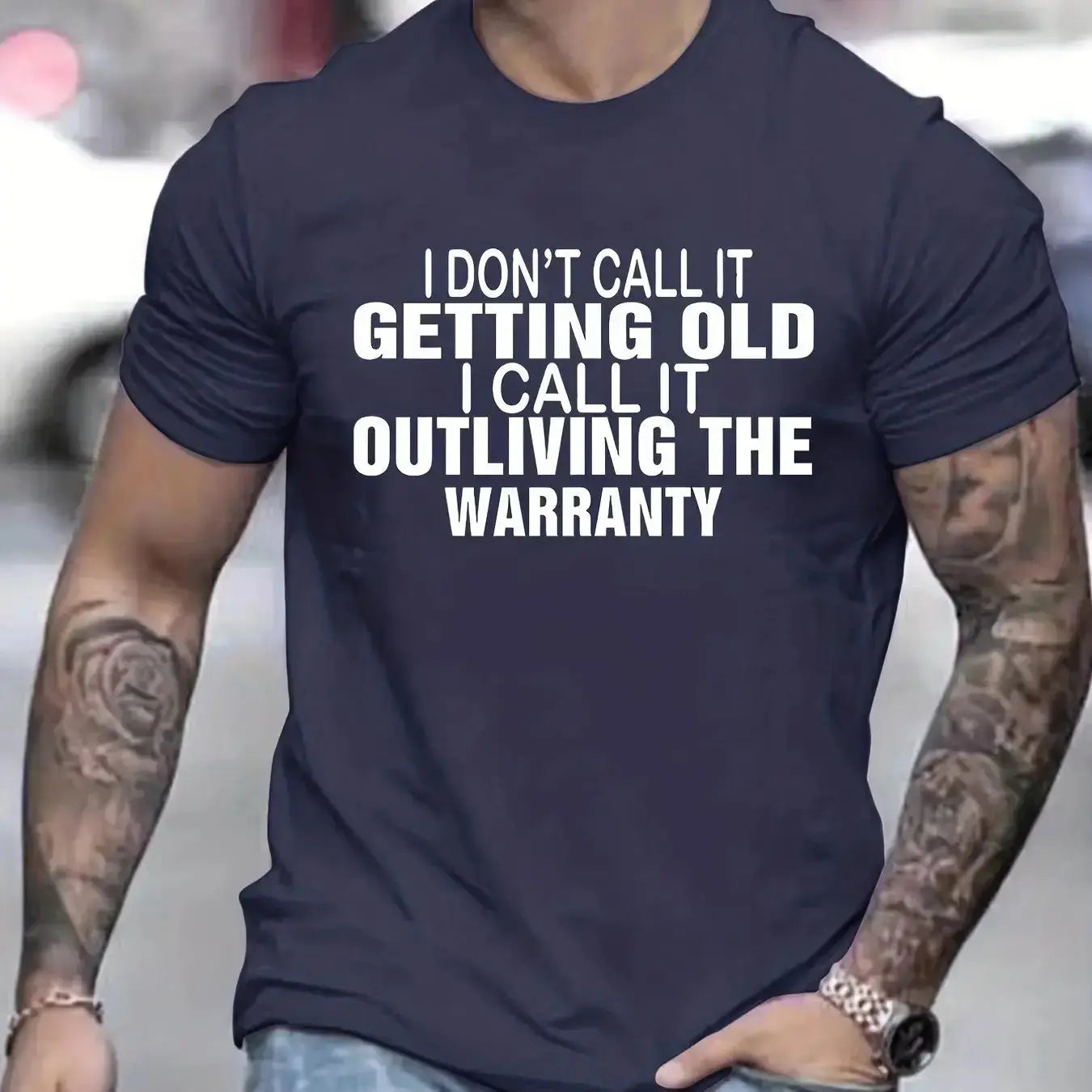 Men's T-Shirt The WarrantyPleasant Product