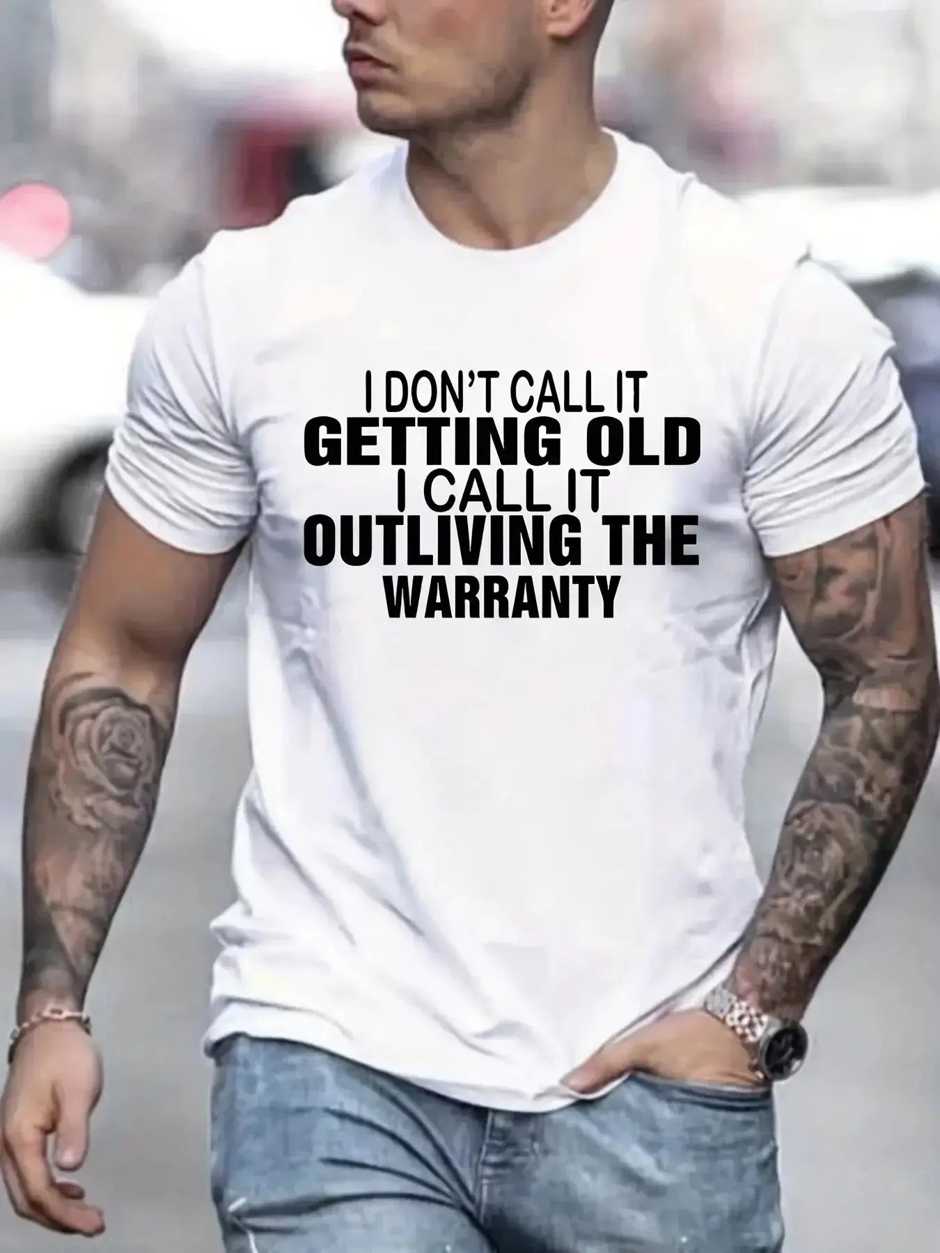 Men's T-Shirt The WarrantyPleasant Product