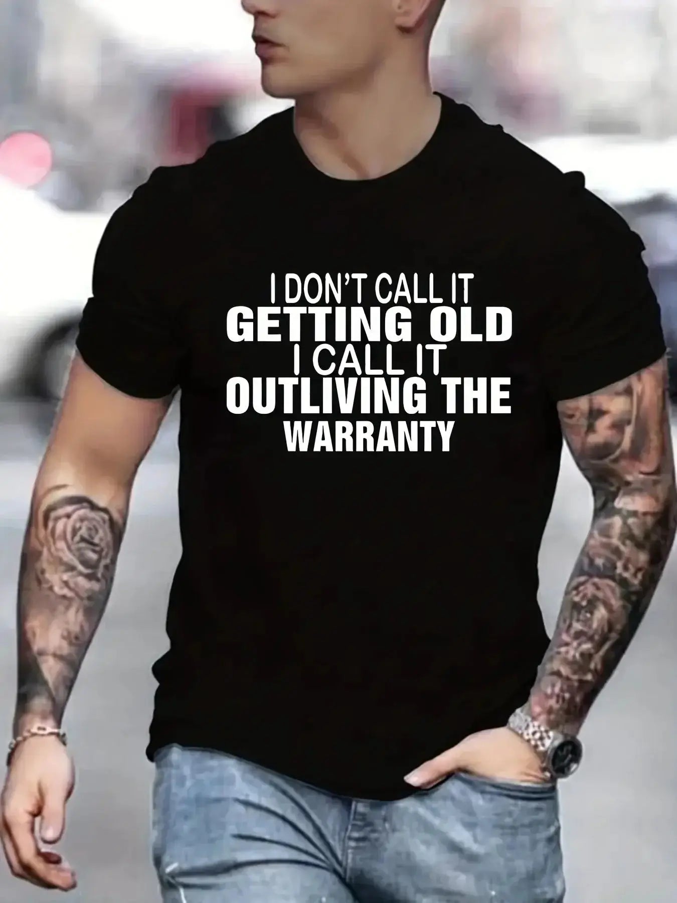 Men's T-Shirt The WarrantyPleasant Product