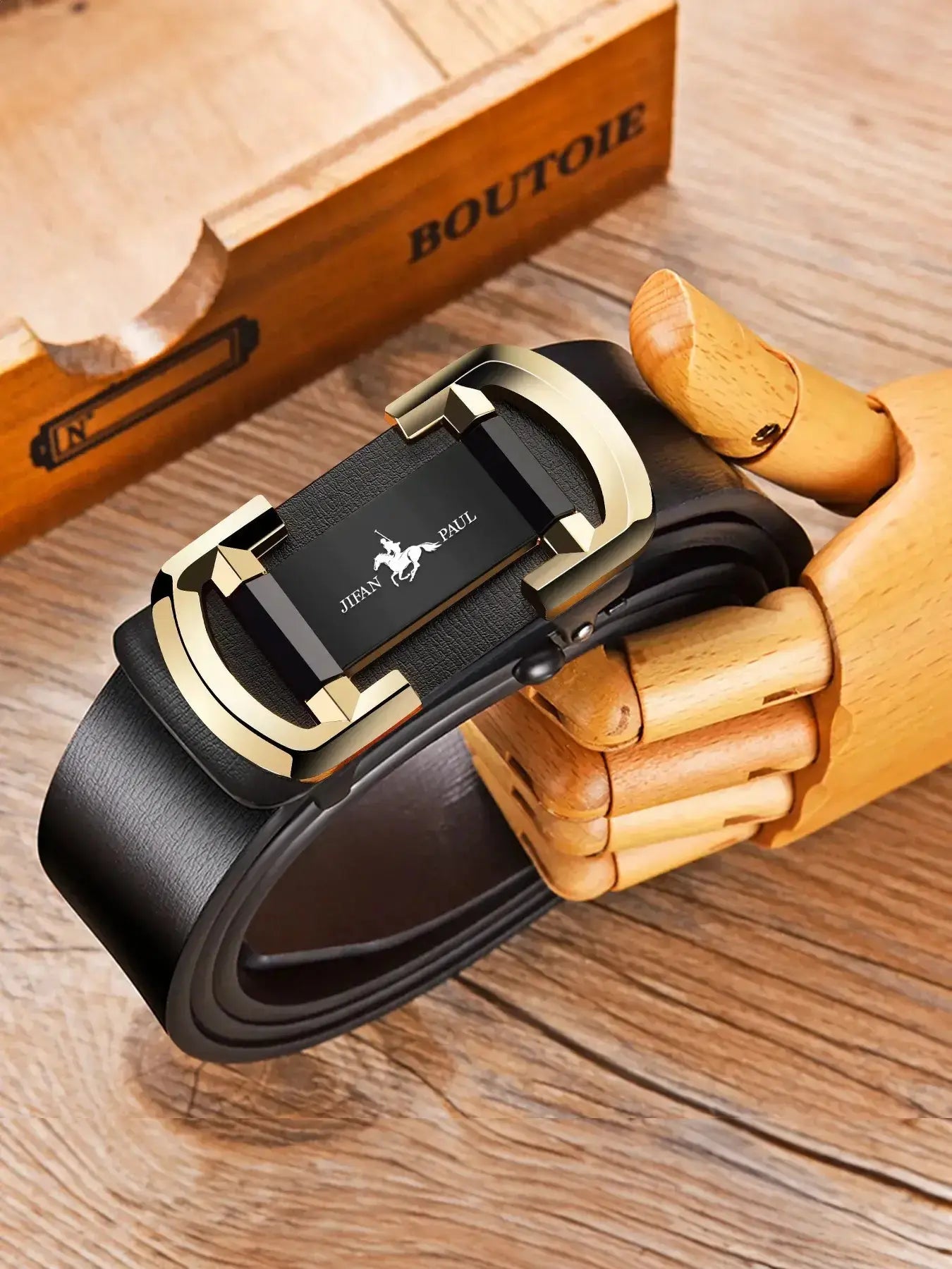 Elevate your everyday style with our Men's Premium Genuine Leather Belt. Designed for the modern man, this belt boasts a perfect blend of functionality and chic aest