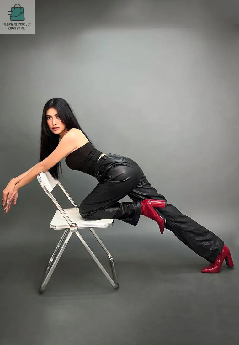 Pluto Block Heel Stiletto Ankle Boot-1