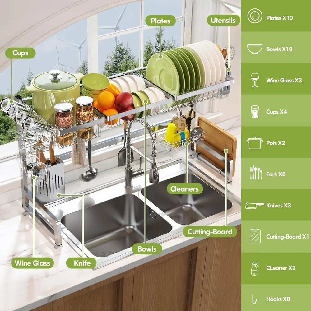 Dish Drainer Drying Rack