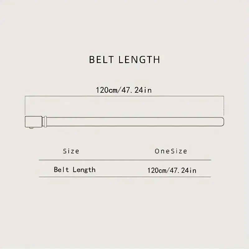 Men's Business Belt Alloy Automatic Buckle Belt Fashion Pleasant Product Express Inc