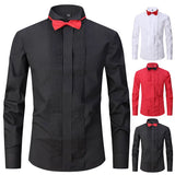 Men's Tuxedo shirt long sleeve