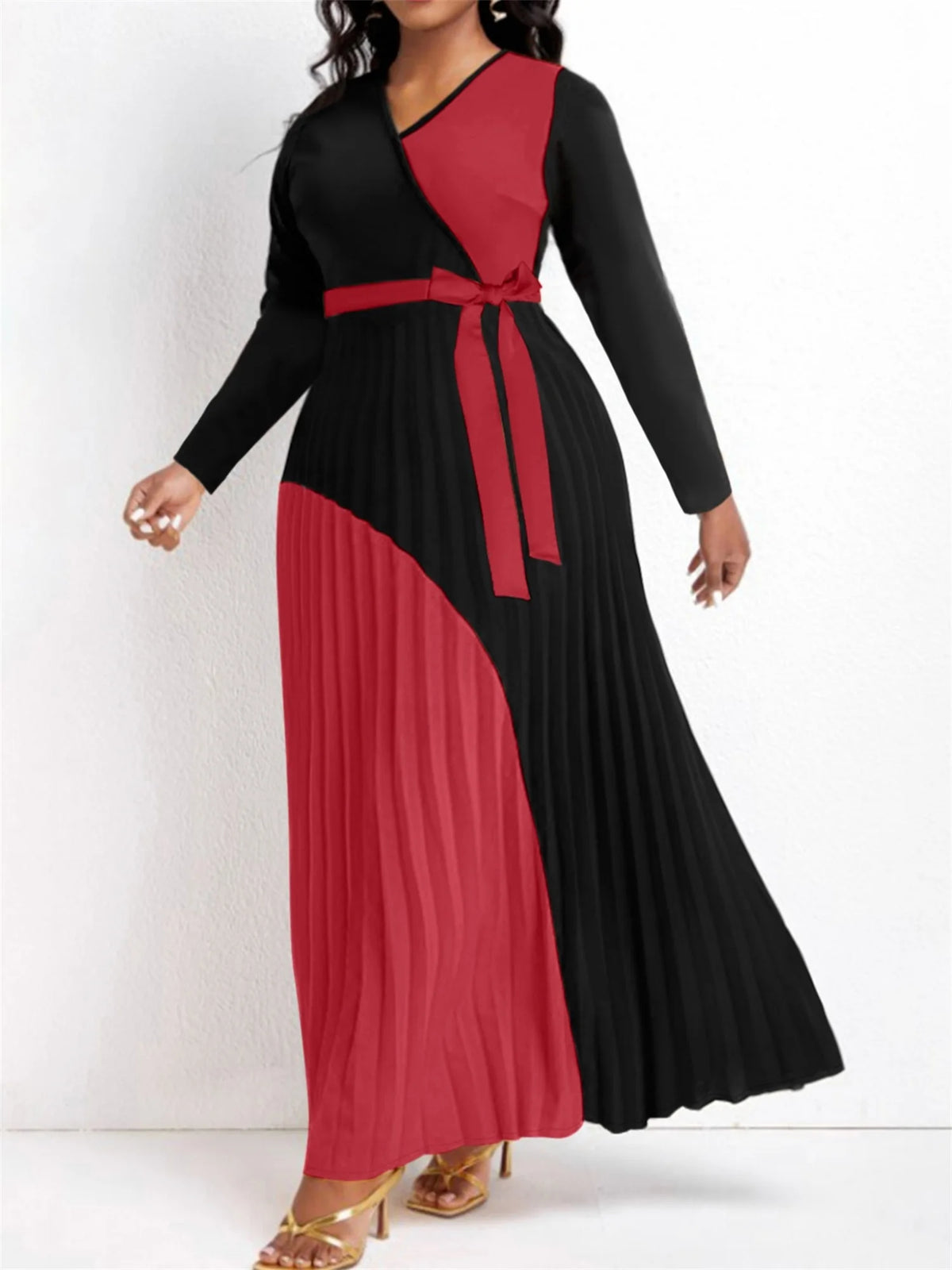 Fall Maxi Dresses Bandage Design - Pleasant Product