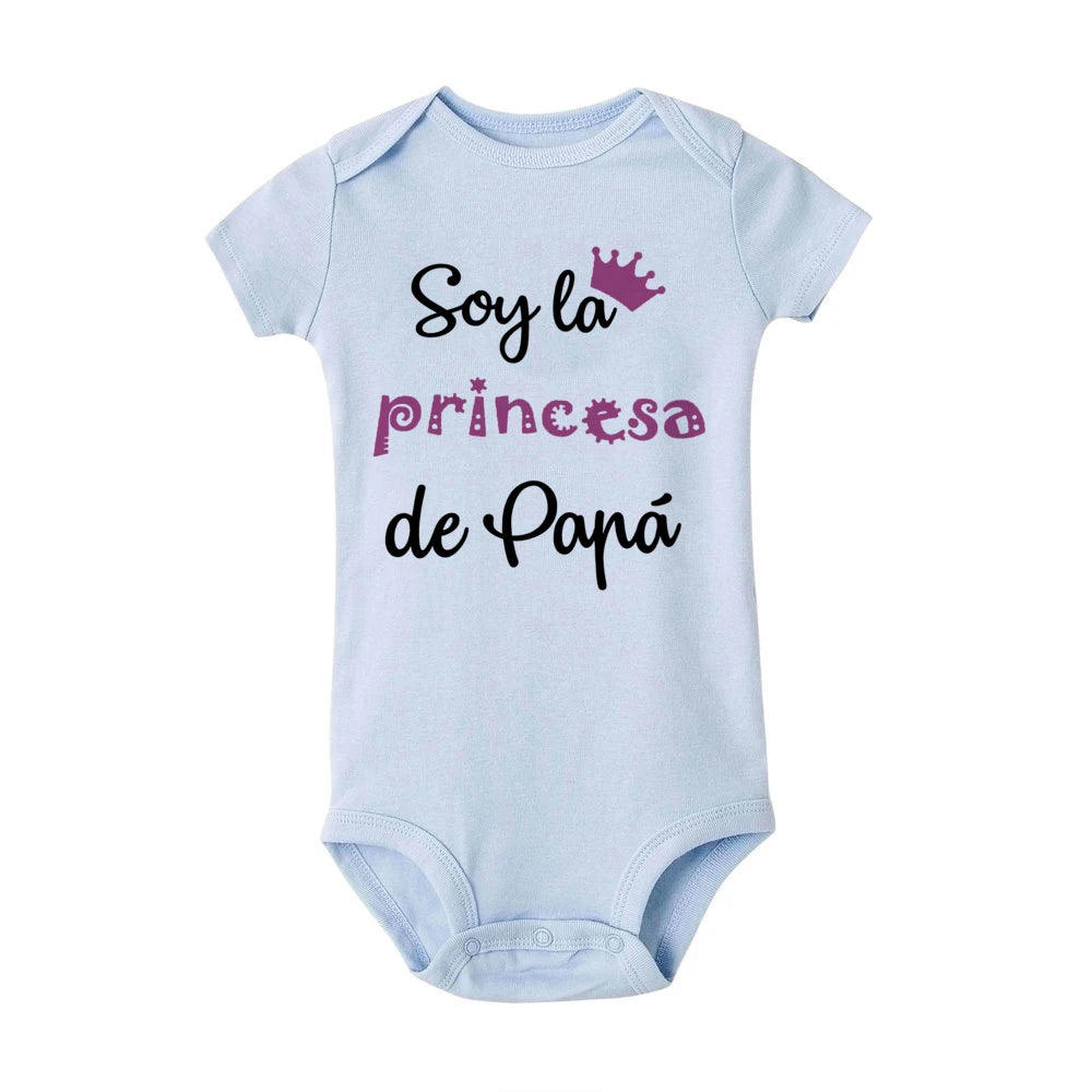 I Am My Father's Princess Baby Bodysuit