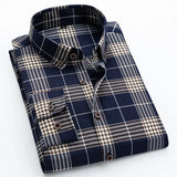 Men's Plaid Shirt Long Sleeved