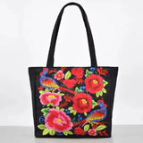 Ethnic Style Embroidery Shoulder Bag Large Capacity Pleasant Product Express Inc