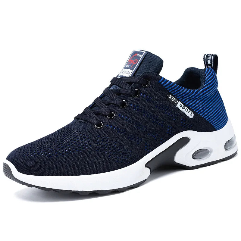 Breathable Lace-up Running Light Casual Sports Shoes for Men