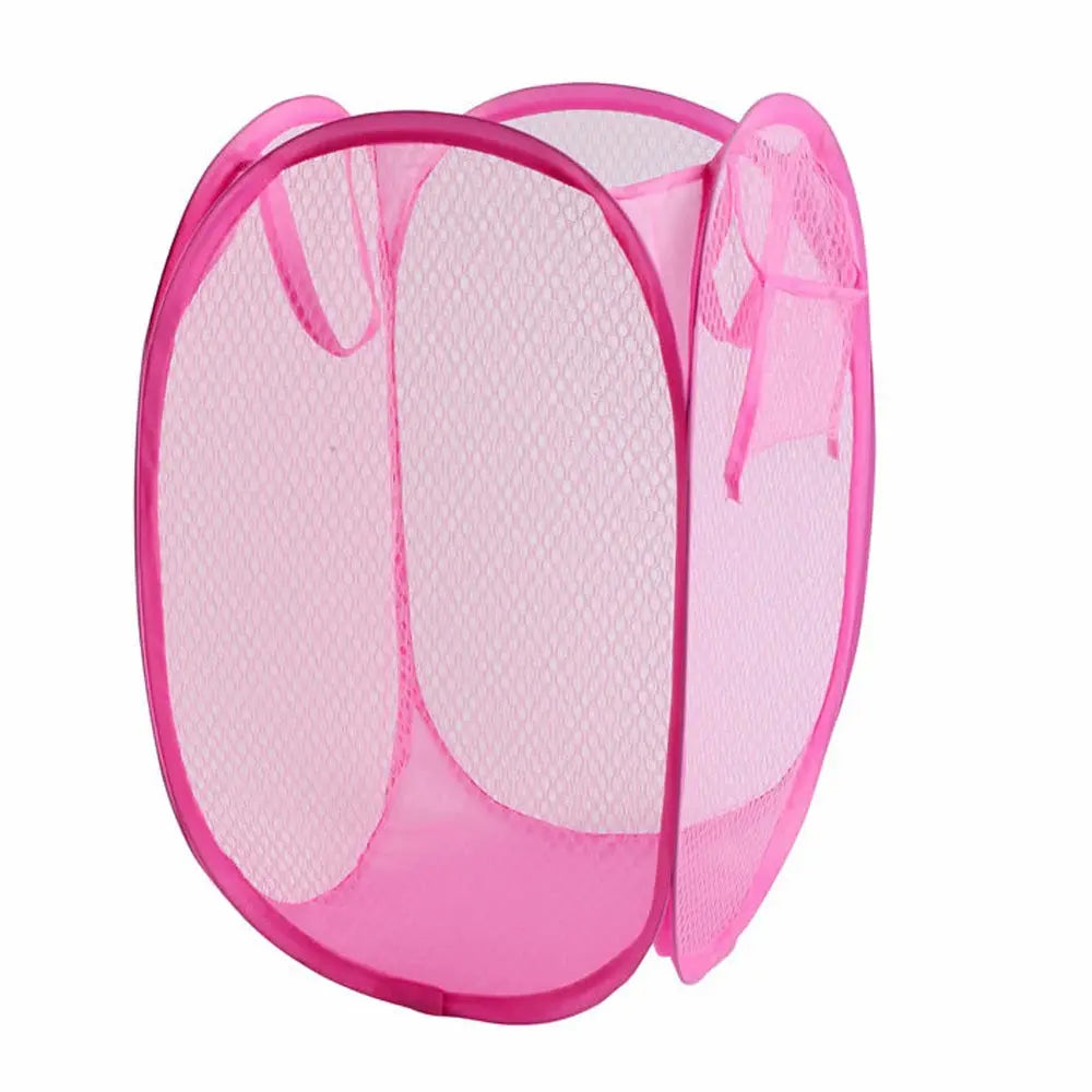 Folding Dirty Laundry Sorting Basket Washing Frame Pleasant Product Express Inc