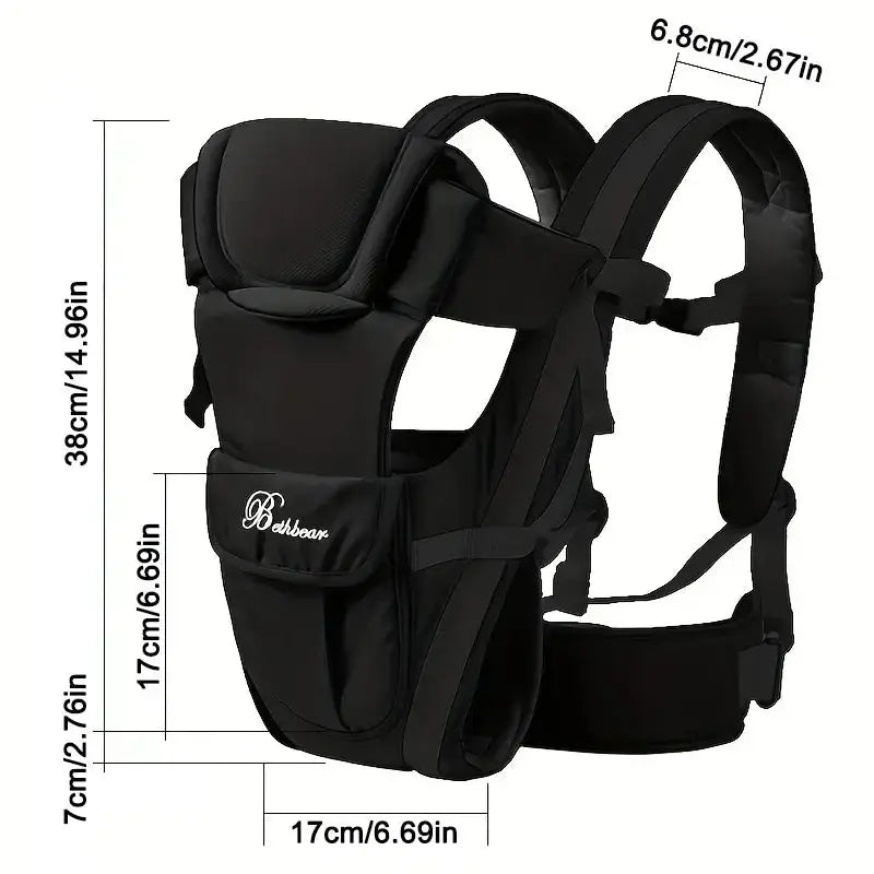 Baby Sling Carrier, 4-in-1 Backpack Carrier Pleasant Product Express Inc