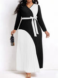 Fall Maxi Dresses Bandage Design - Pleasant Product