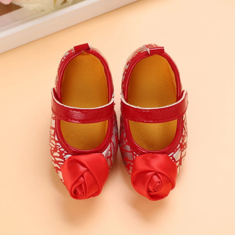 Fashion Infant Newborn Baby Girl High Heels Shoes