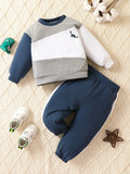 2-piece Newborn Baby Spring and Autumn Boy