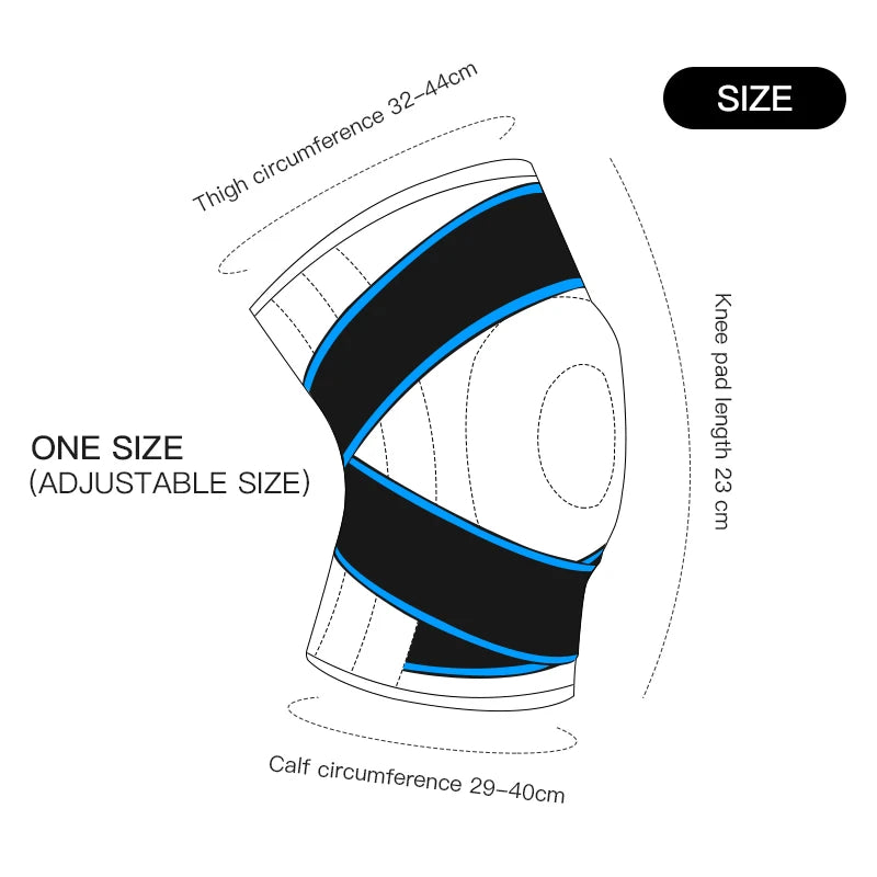 Fitness Kneepad Bandage Pressurized