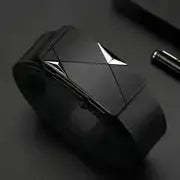 Men's Business Belt Alloy Automatic Buckle Belt Fashion Pleasant Product Express Inc