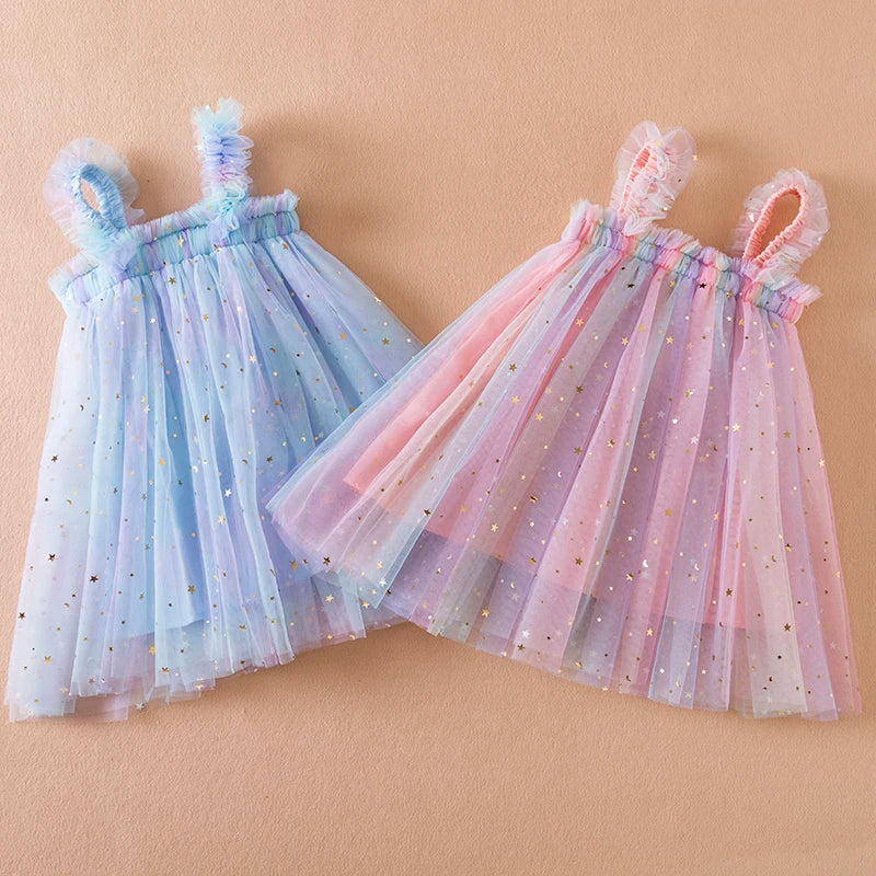 Toddler Baby Girl Dress Rainbow - Pleasant Product