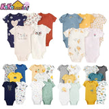 5Pcs/Lot Baby Clothes Summer Bodysuits