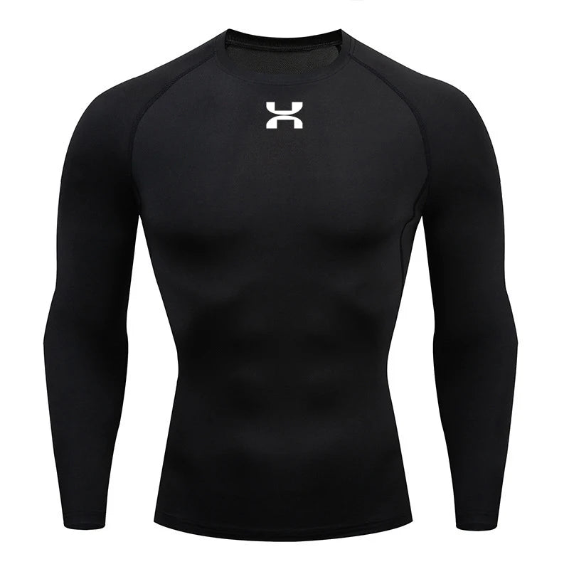 Quick Dry Men's Compression Shirt Long Sleeve - Pleasant Product