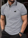 Men's Classic Short Sleeved Polo T Shirt Pleasant Product Express Inc