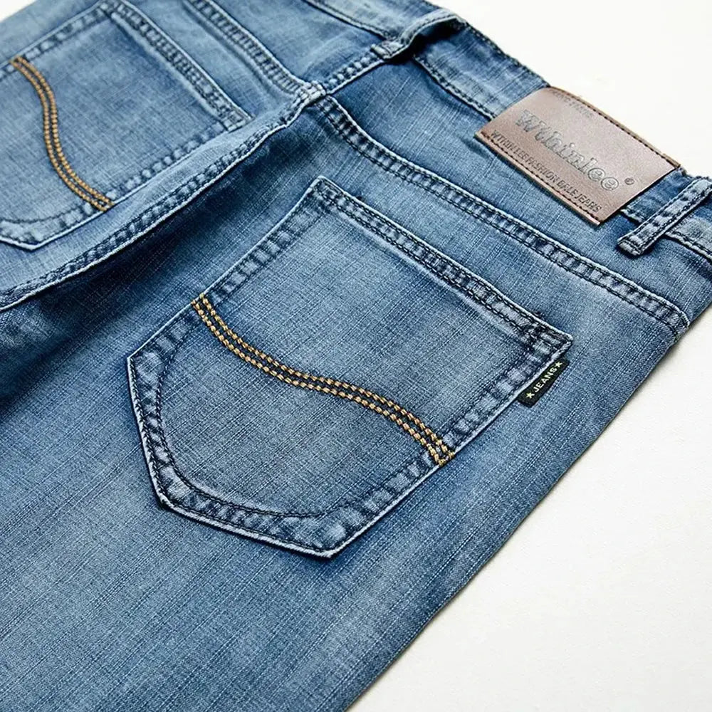 Classic Shorts Jeans Men Denim Pants Straight Stretch Pleasant Product Express Inc