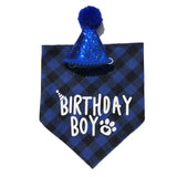 Dog Birthday Party Decoration Set Pet Triangle Scarf