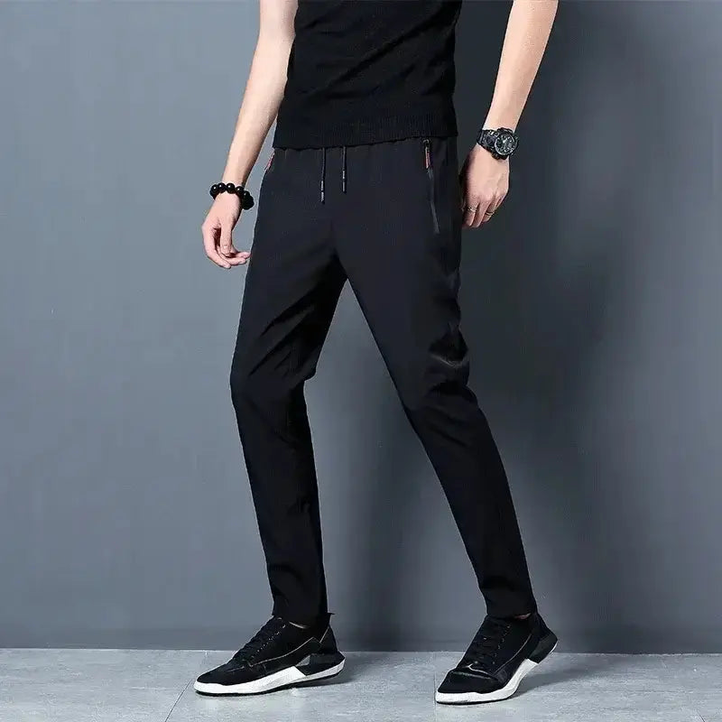 Men's Casual Pants Straight Slim Fit Pleasant Product Express Inc