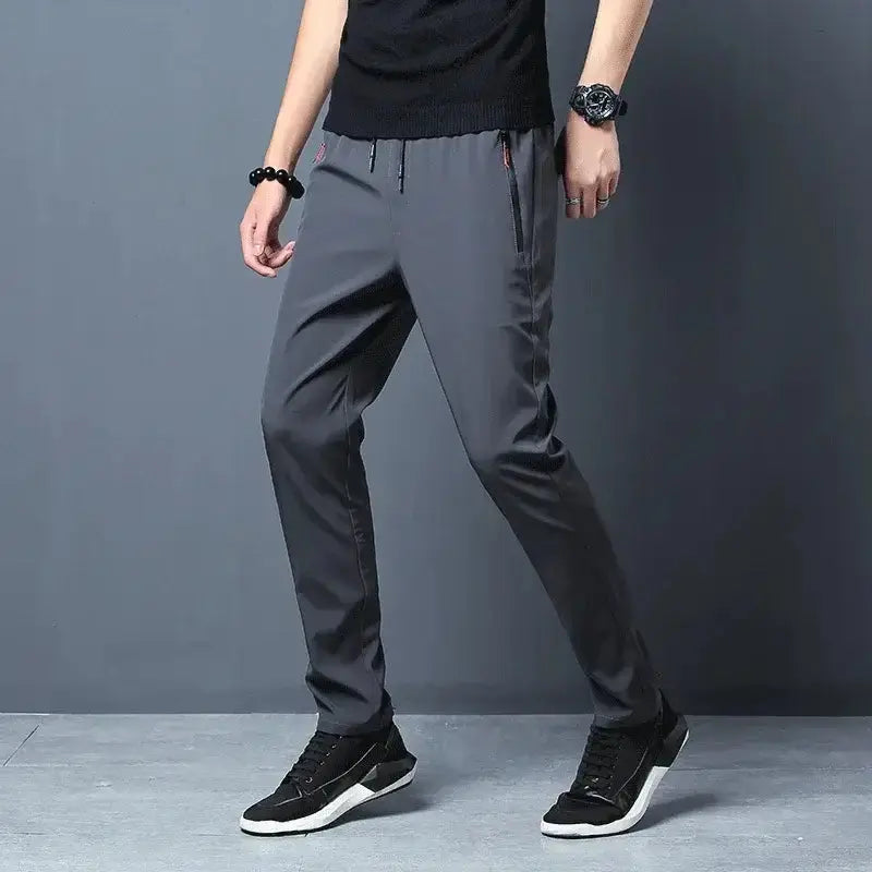 Men's Casual Pants Straight Slim Fit Pleasant Product Express Inc