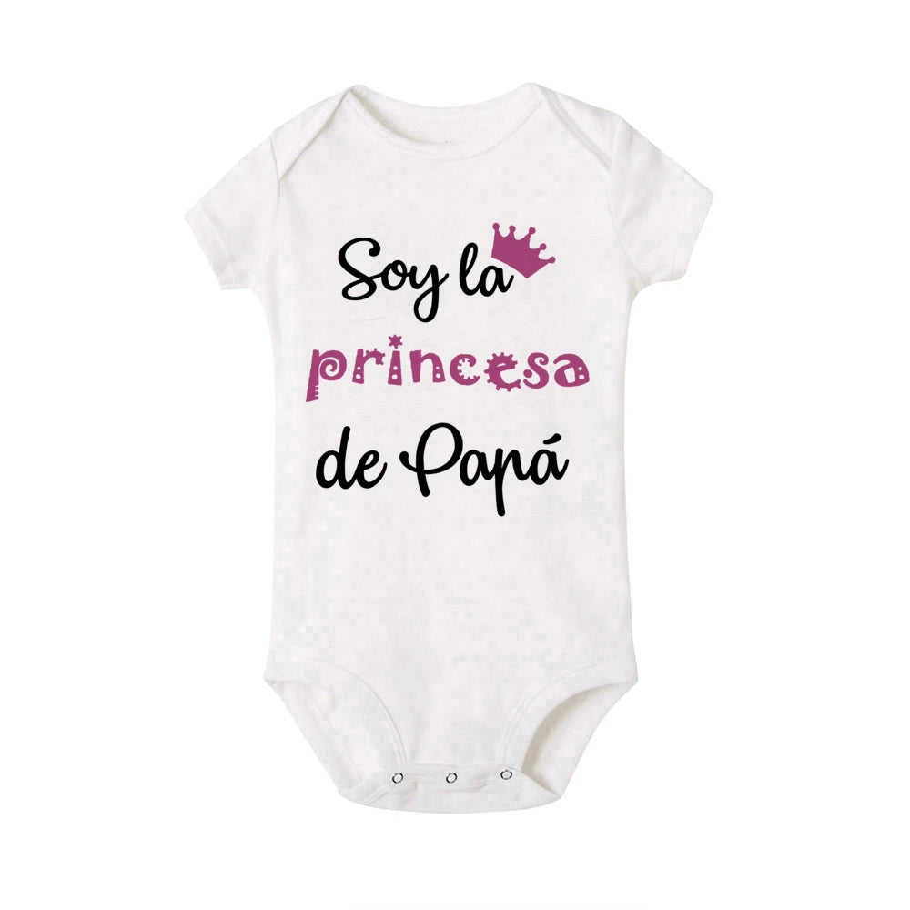 I Am My Father's Princess Baby Bodysuit