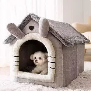 Warm Dog House Soft Pet Bed - Pleasant Product