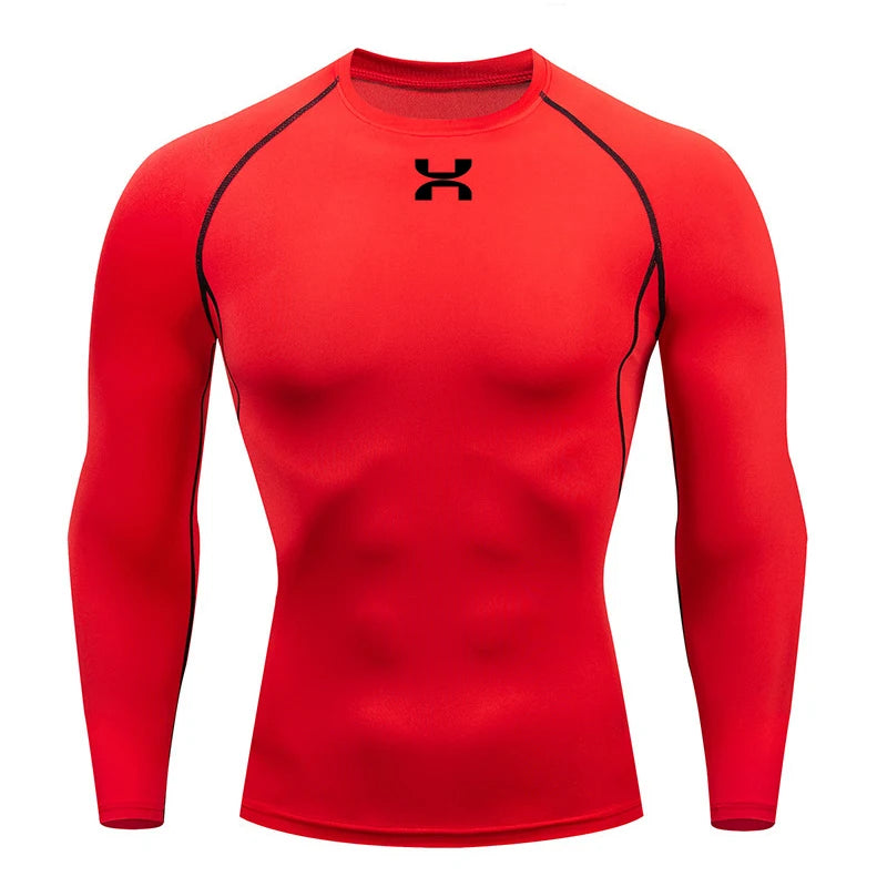 Quick Dry Men's Compression Shirt Long Sleeve - Pleasant Product